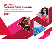 TJX 2025 Global Corporate Responsibility Report at a glance