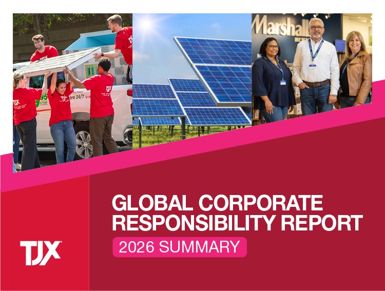 TJX 2026 Global Corporate Responsibility Report Summary